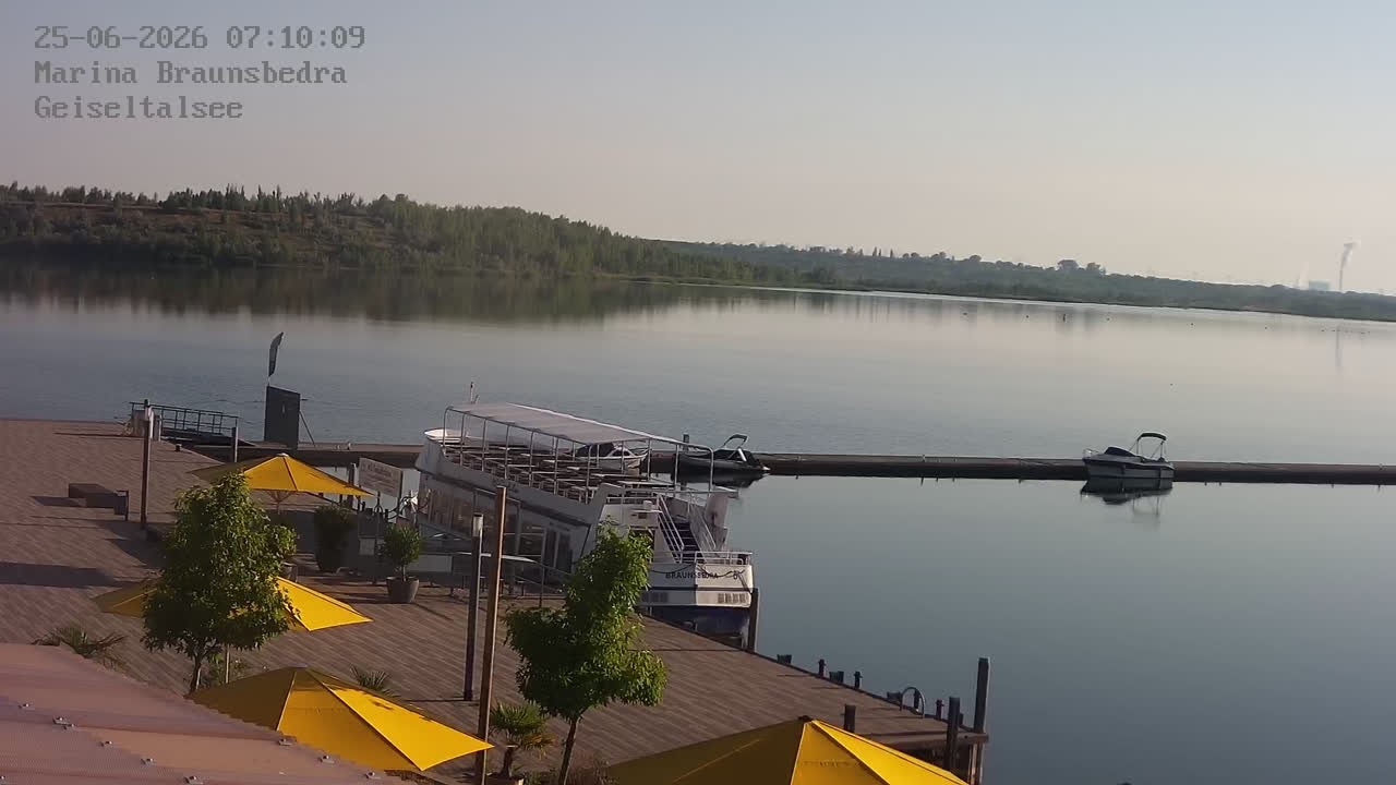 Archiv Foto Webcam Braunsbedra: Geiseltalsee