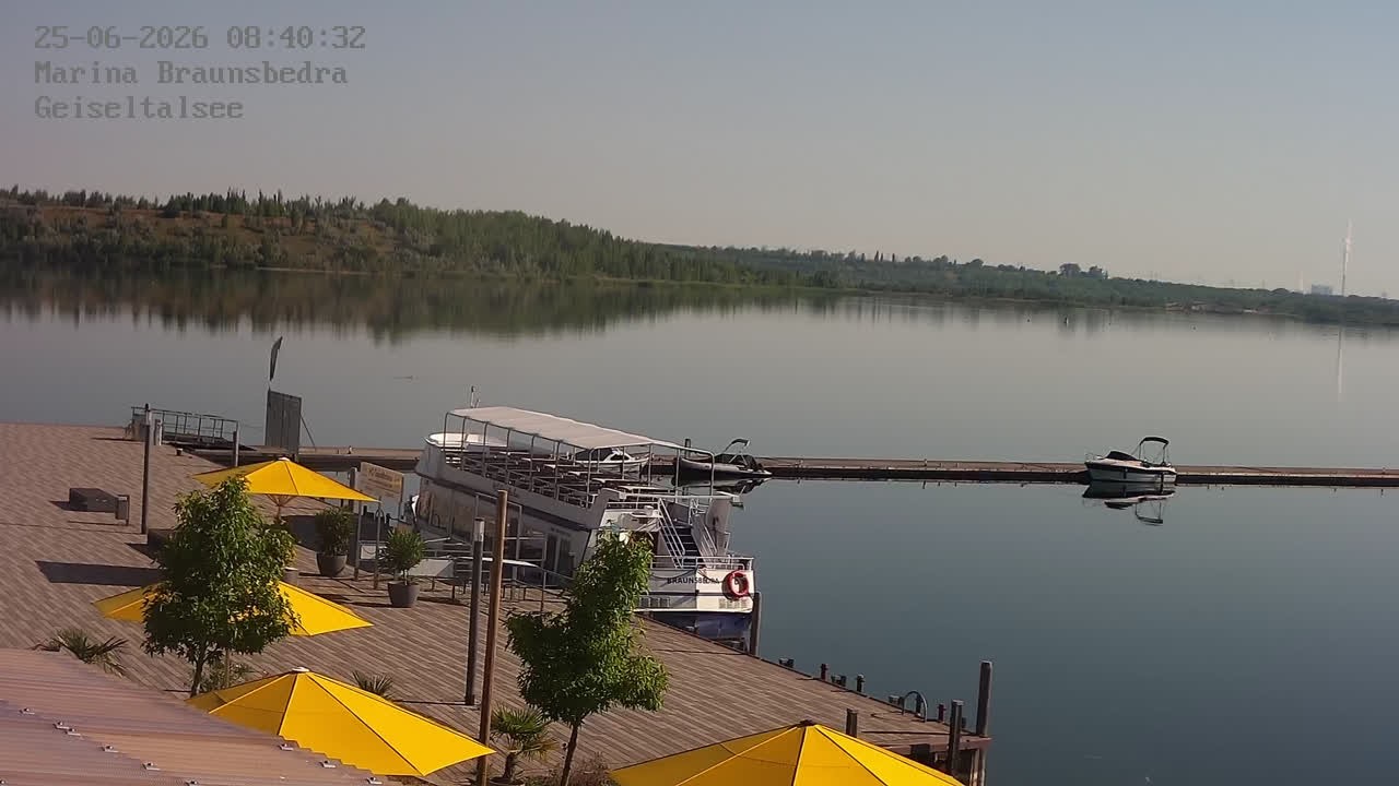 Archiv Foto Webcam Braunsbedra: Geiseltalsee