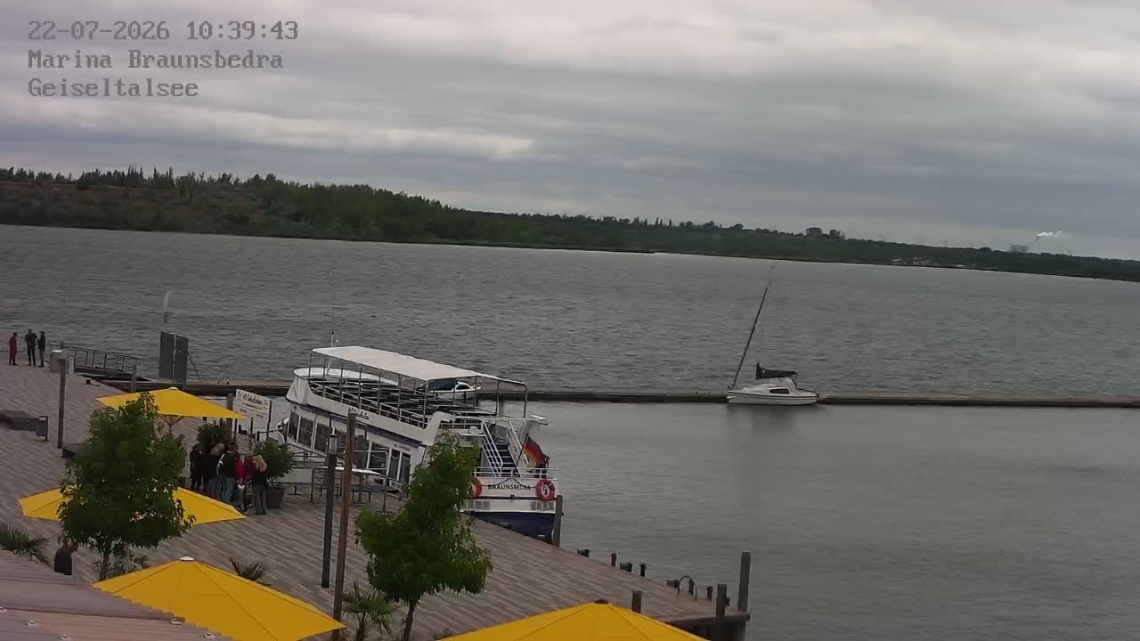 Archiv Foto Webcam Braunsbedra: Geiseltalsee