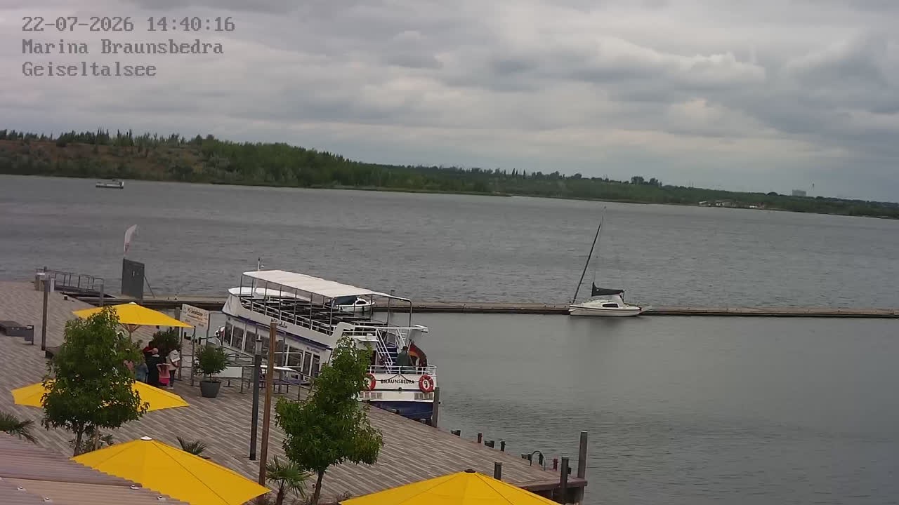 Archiv Foto Webcam Braunsbedra: Geiseltalsee