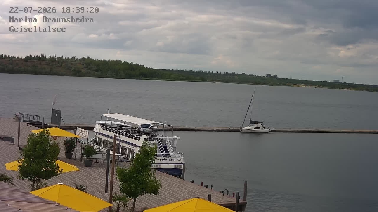 Archiv Foto Webcam Braunsbedra: Geiseltalsee