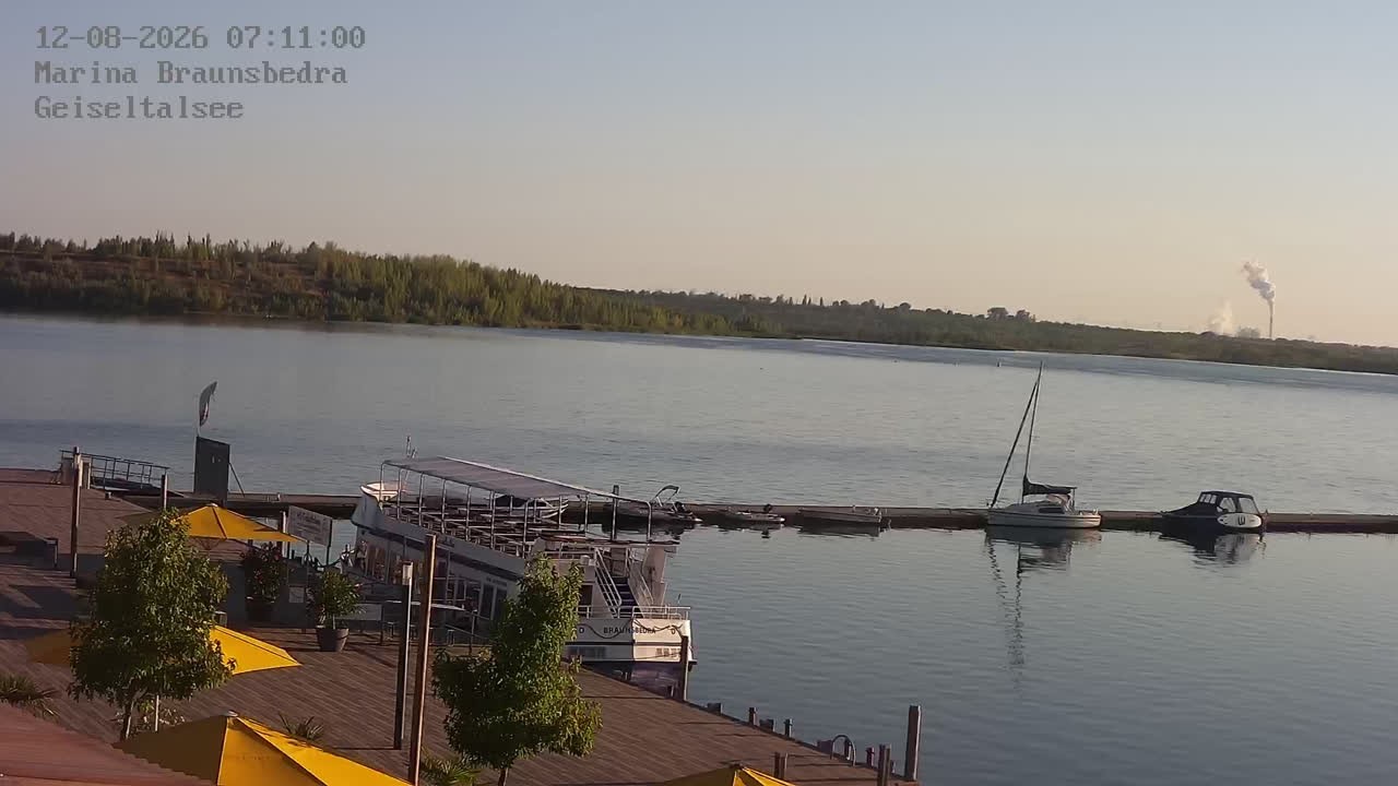 Archiv Foto Webcam Braunsbedra: Geiseltalsee