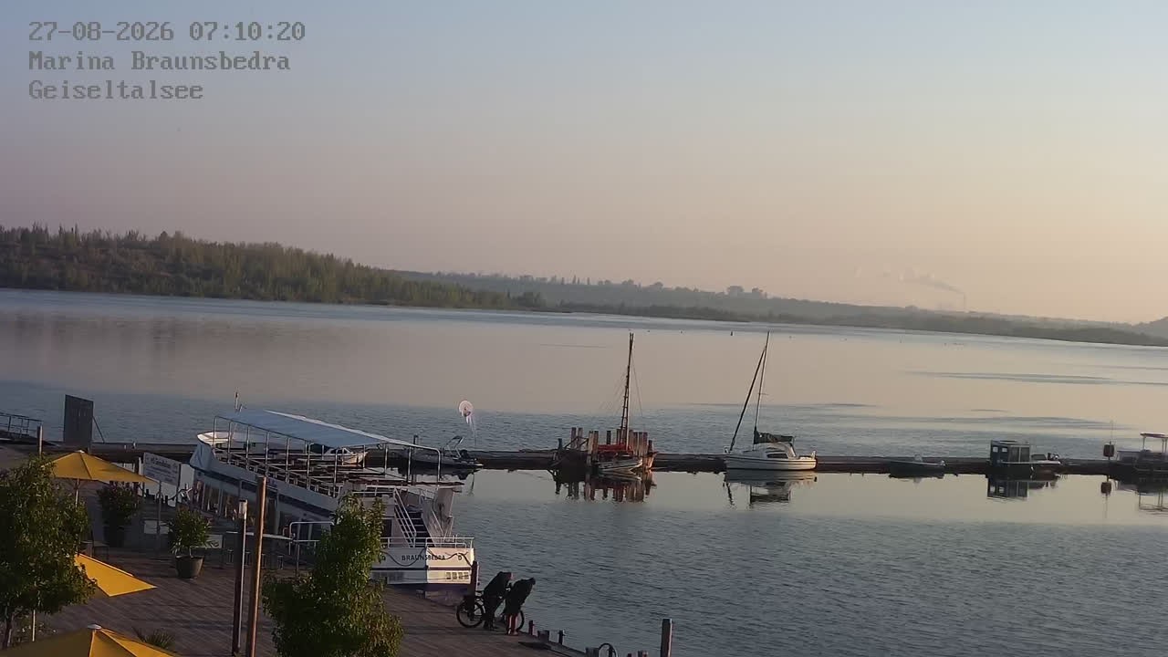Archiv Foto Webcam Braunsbedra: Geiseltalsee