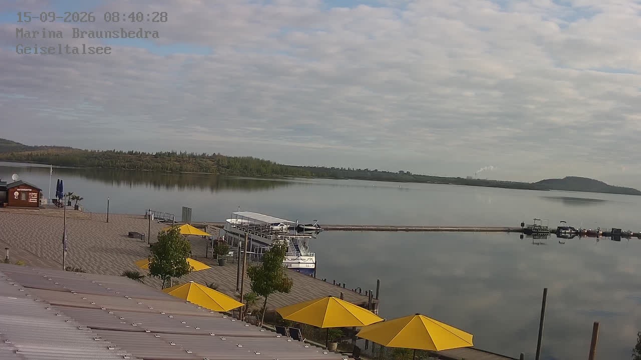 Archiv Foto Webcam Braunsbedra: Geiseltalsee