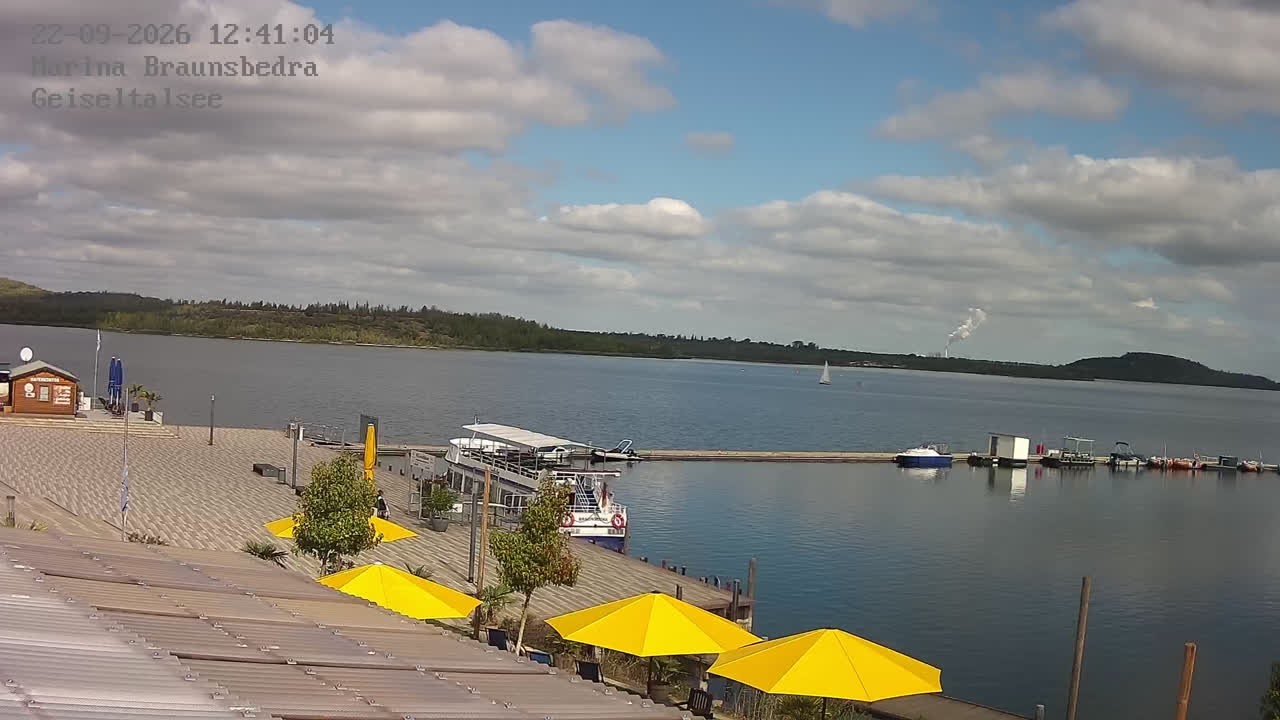 Archiv Foto Webcam Braunsbedra: Geiseltalsee