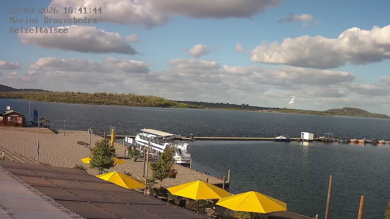 Archiv Foto Webcam Braunsbedra: Geiseltalsee