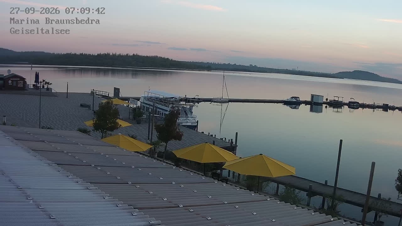 Archiv Foto Webcam Braunsbedra: Geiseltalsee