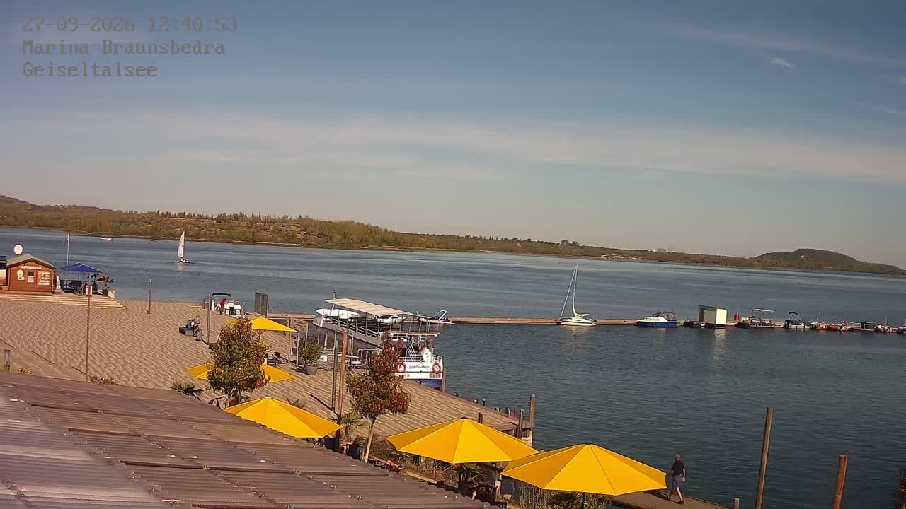 Archiv Foto Webcam Braunsbedra: Geiseltalsee