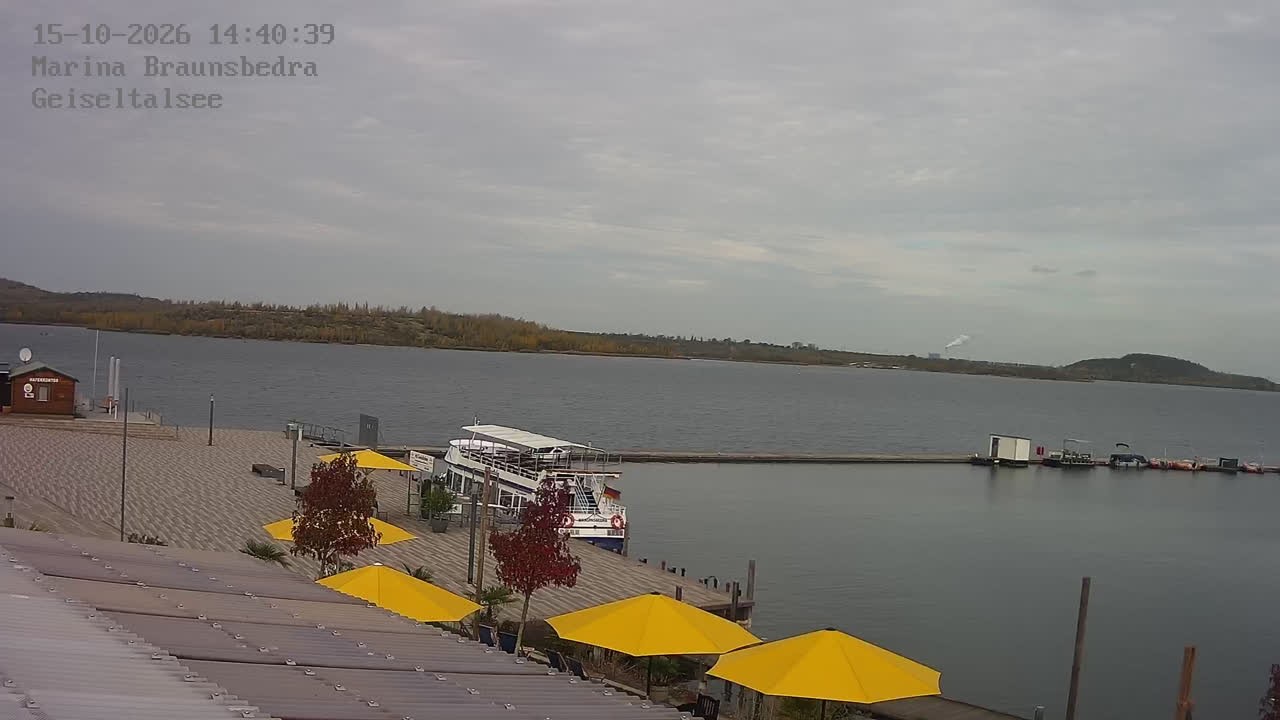 Archiv Foto Webcam Braunsbedra: Geiseltalsee