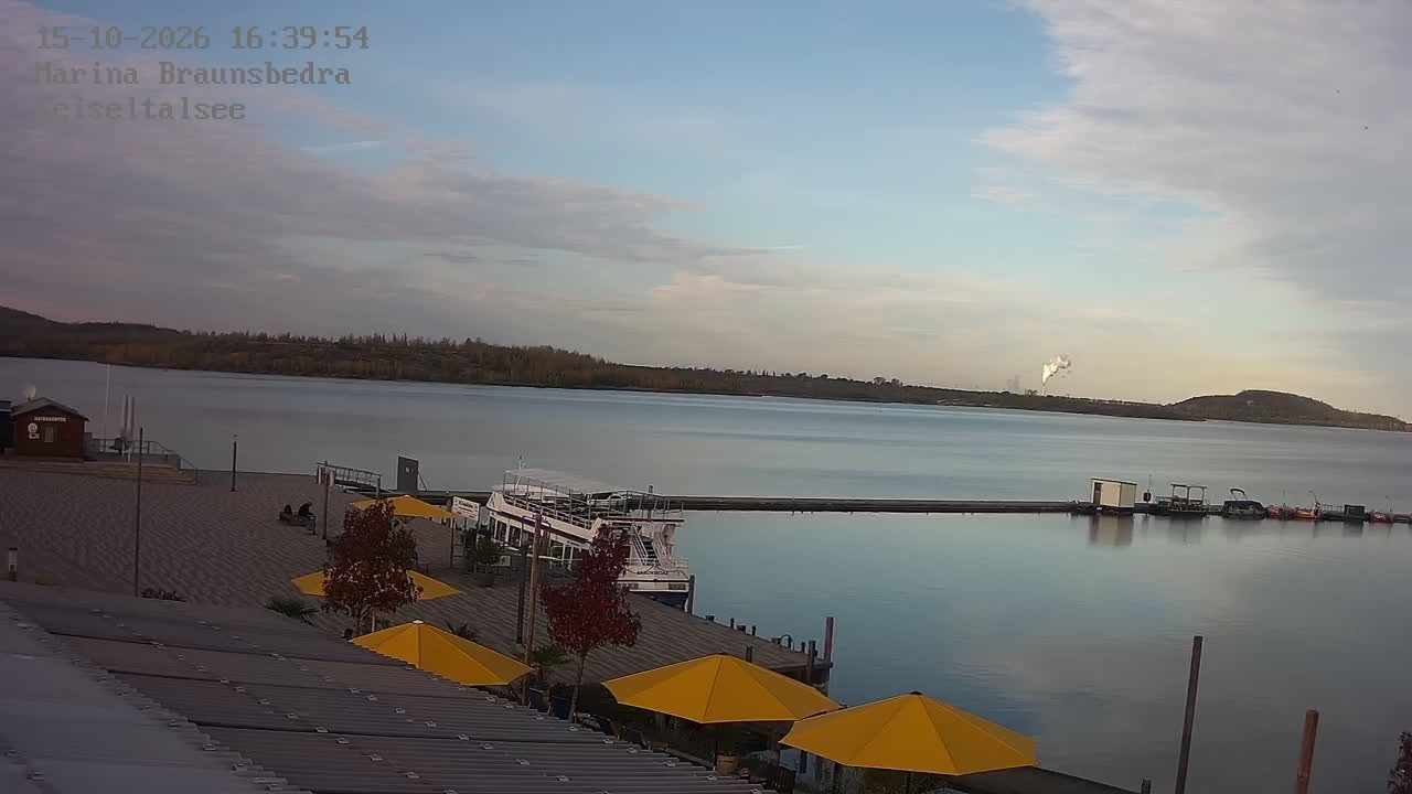 Archiv Foto Webcam Braunsbedra: Geiseltalsee