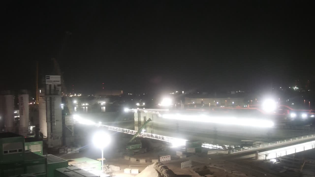 Archiv Foto Webcam Brunsbüttel: Schleusenkammern am Nord-Ostsee Kanal