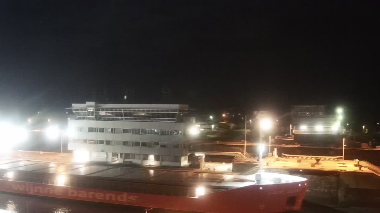 Archiv Foto Webcam Brunsbüttel: Schleusenkammern am Nord-Ostsee Kanal