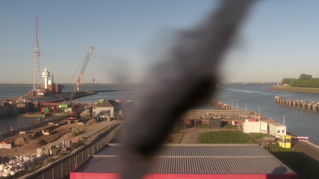 Archiv Foto Webcam Brunsbüttel: Schleusenkammern am Nord-Ostsee Kanal
