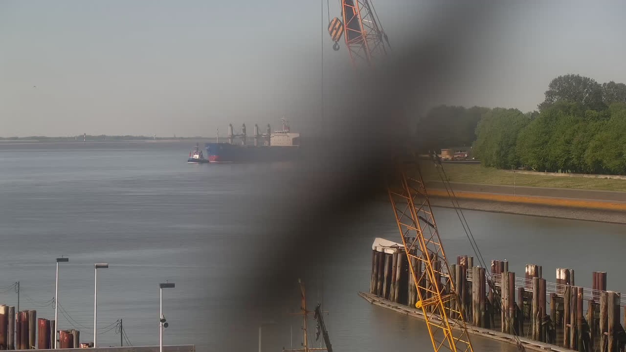 Archiv Foto Webcam Brunsbüttel: Schleusenkammern am Nord-Ostsee Kanal