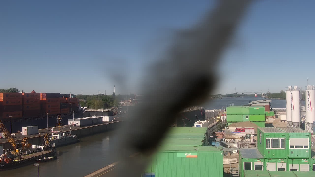 Archiv Foto Webcam Brunsbüttel: Schleusenkammern am Nord-Ostsee Kanal