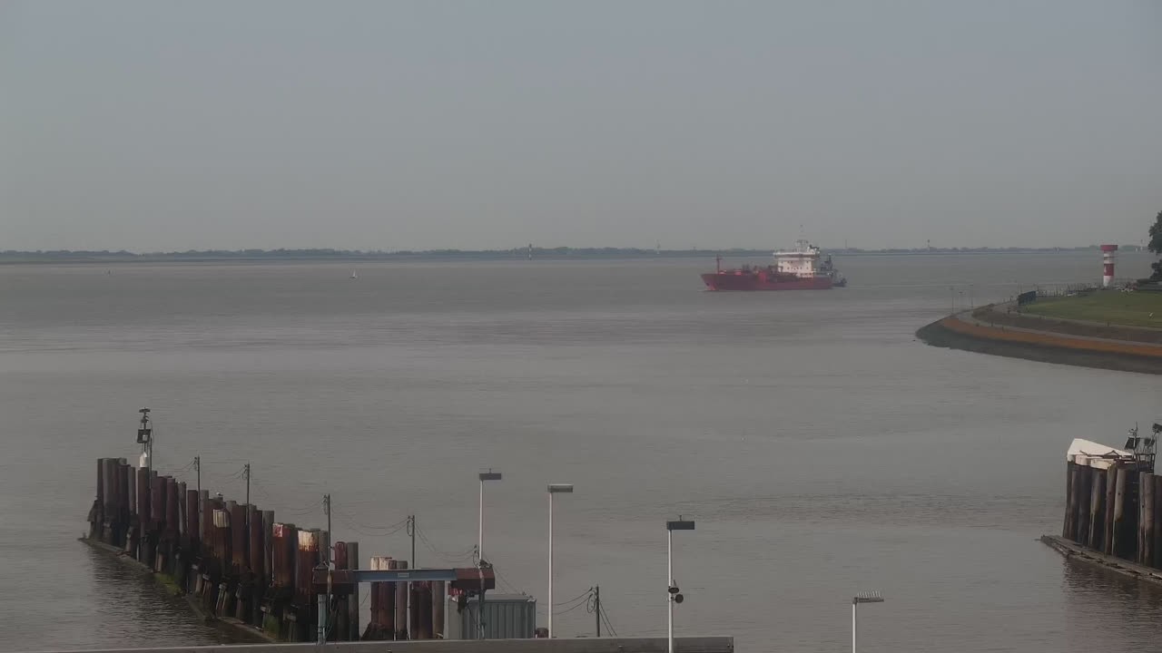 Archiv Foto Webcam Brunsbüttel: Schleusenkammern am Nord-Ostsee Kanal