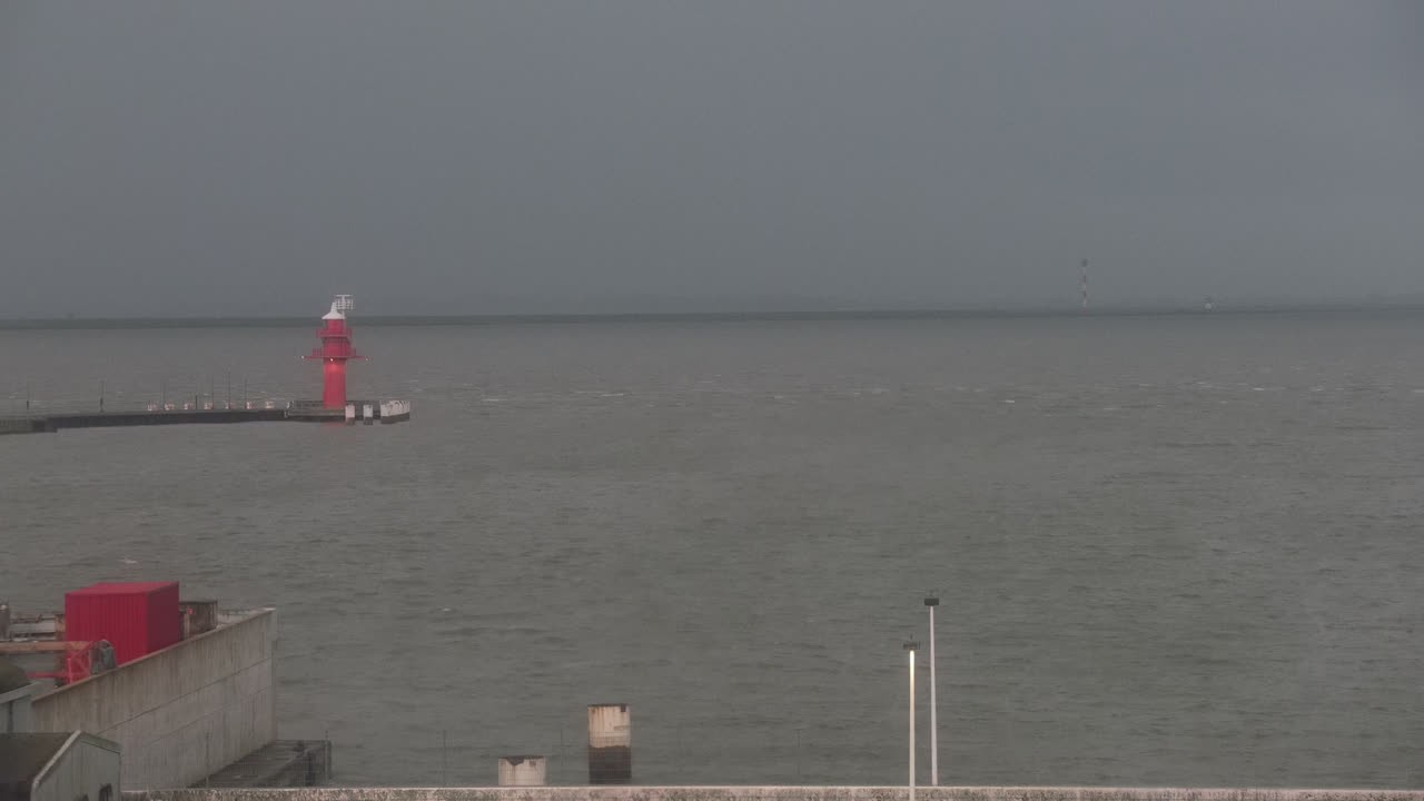 Archiv Foto Webcam Brunsbüttel: Schleusenkammern am Nord-Ostsee Kanal