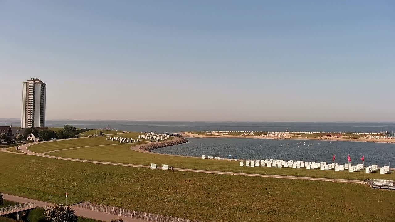 Archiv Foto Webcam Büsum: Familienlagune Perlebucht