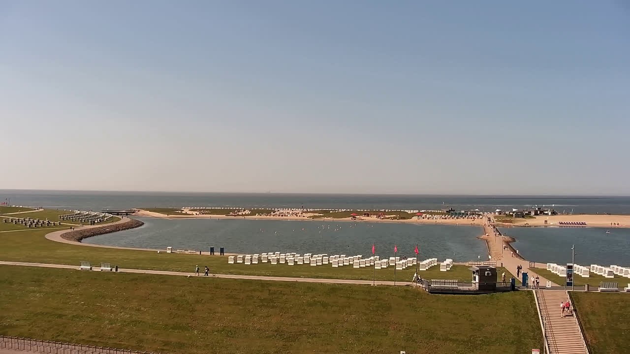 Archiv Foto Webcam Büsum: Familienlagune Perlebucht