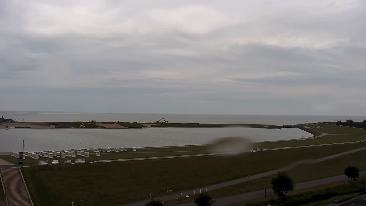 Archived image Webcam Büsum: Pearl Bay