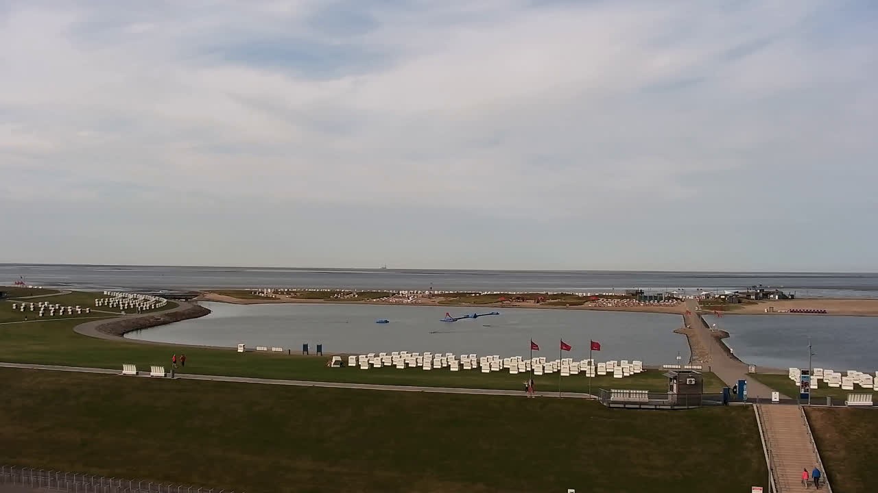 Archiv Foto Webcam Büsum: Familienlagune Perlebucht