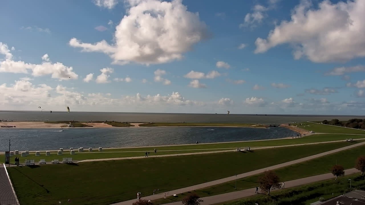 Archiv Foto Webcam Büsum: Familienlagune Perlebucht