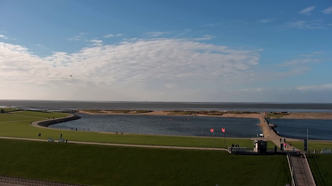 Archiv Foto Webcam Büsum: Familienlagune Perlebucht