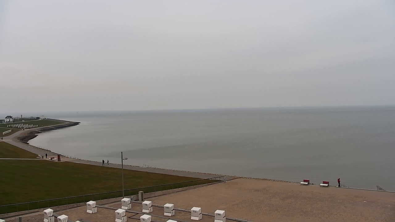 Archiv Foto Webcam Büsumer Strand