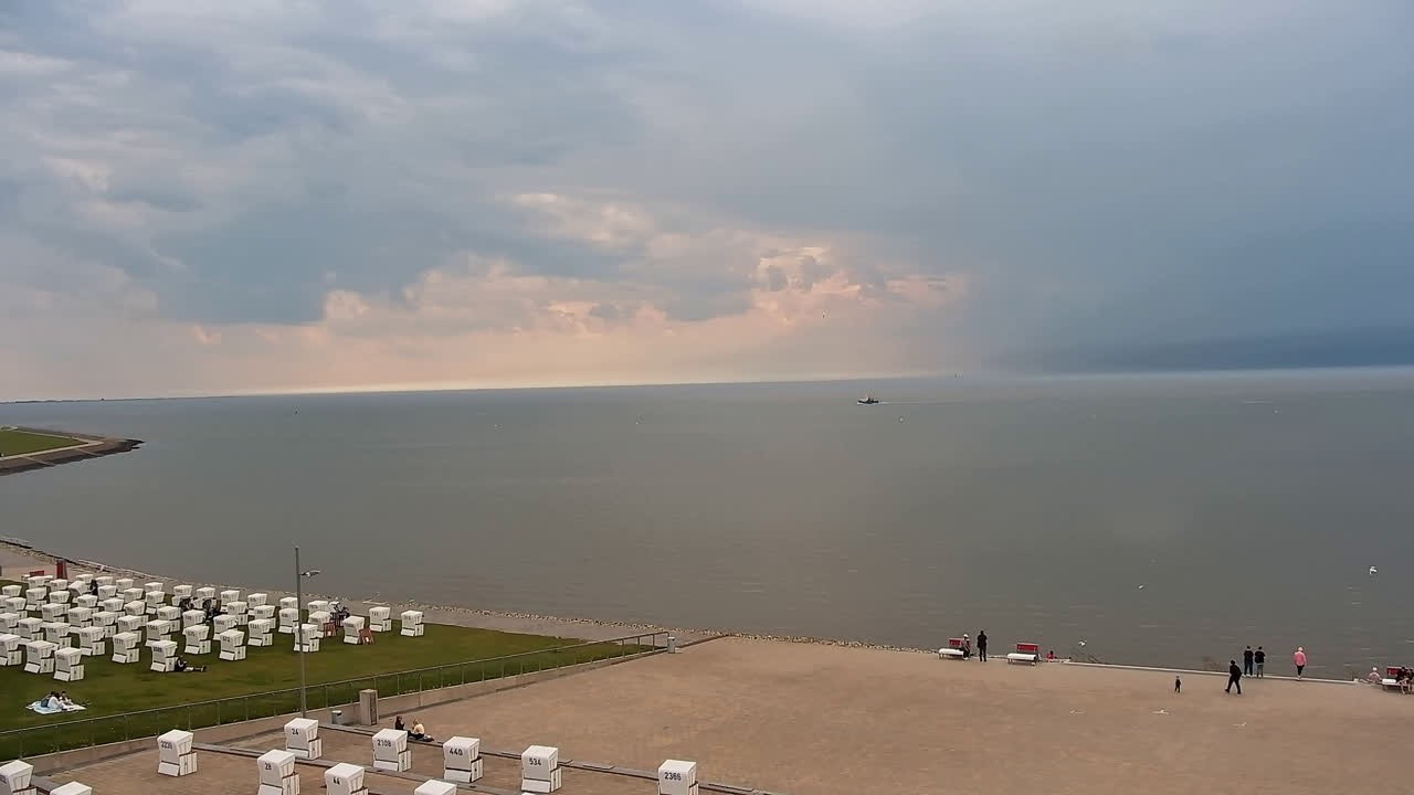 Archiv Foto Webcam Büsumer Strand