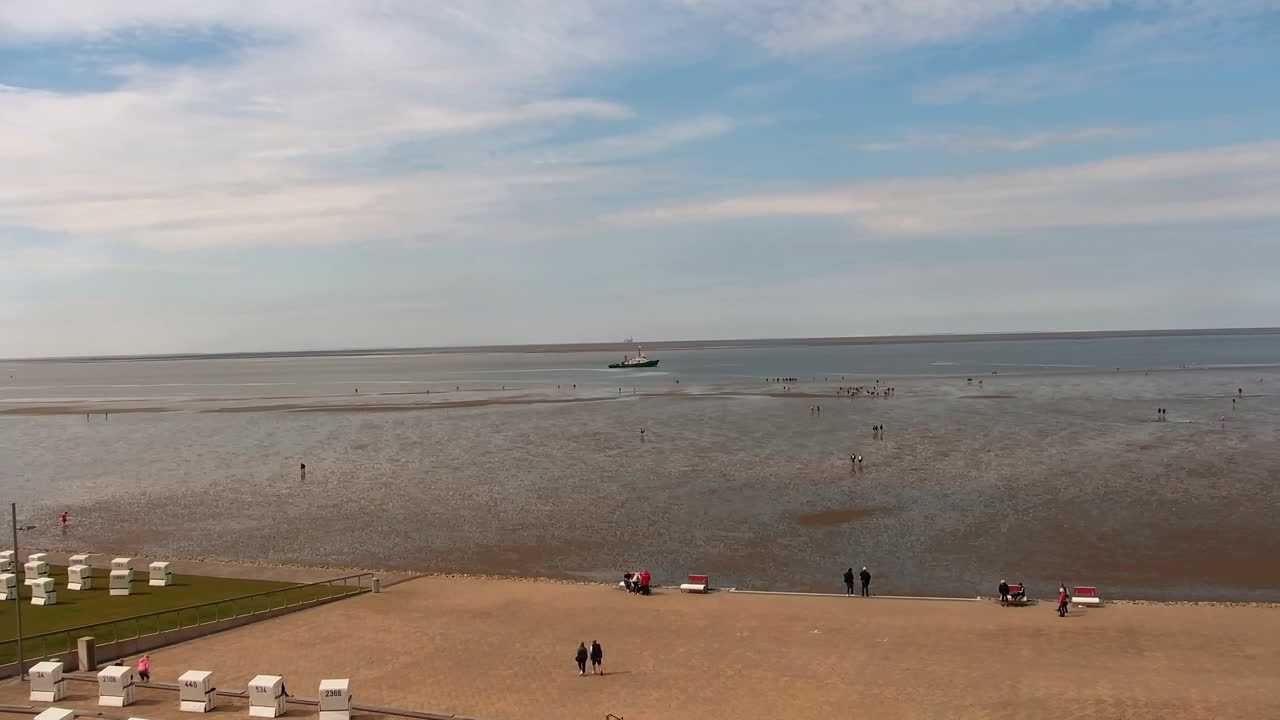 Archiv Foto Webcam Büsumer Strand