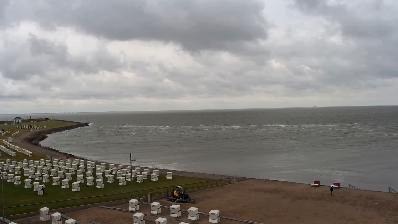 Archiv Foto Webcam Büsumer Strand