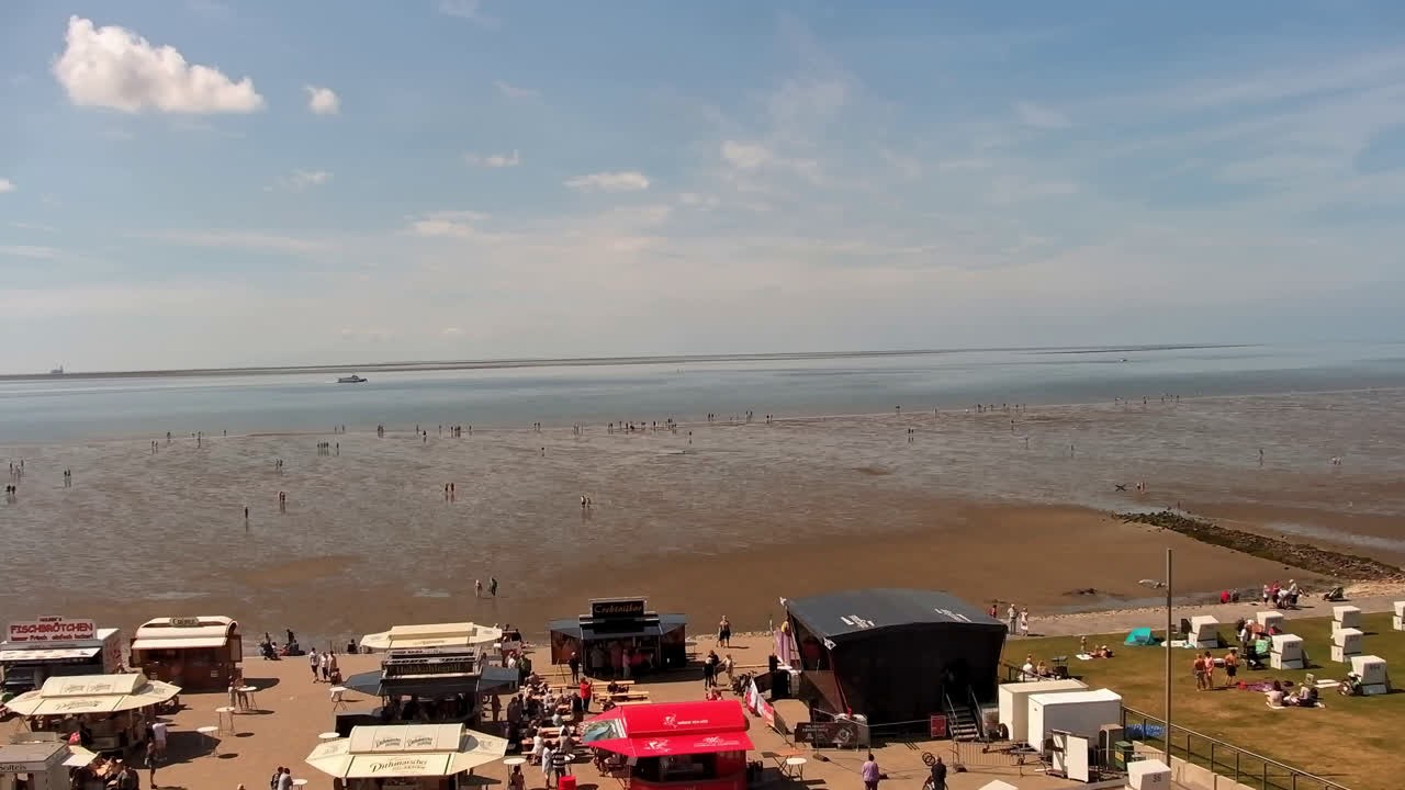 Archiv Foto Webcam Büsumer Strand