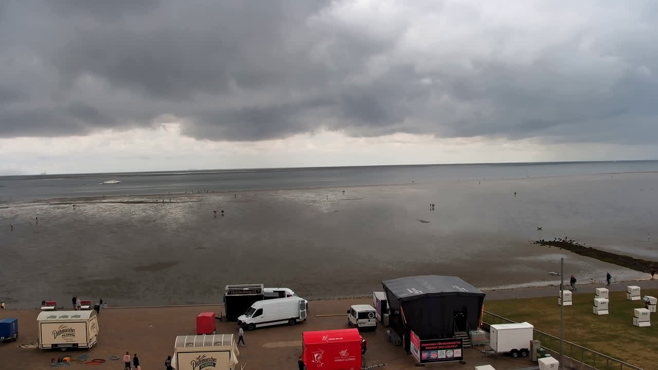 Archiv Foto Webcam Büsumer Strand
