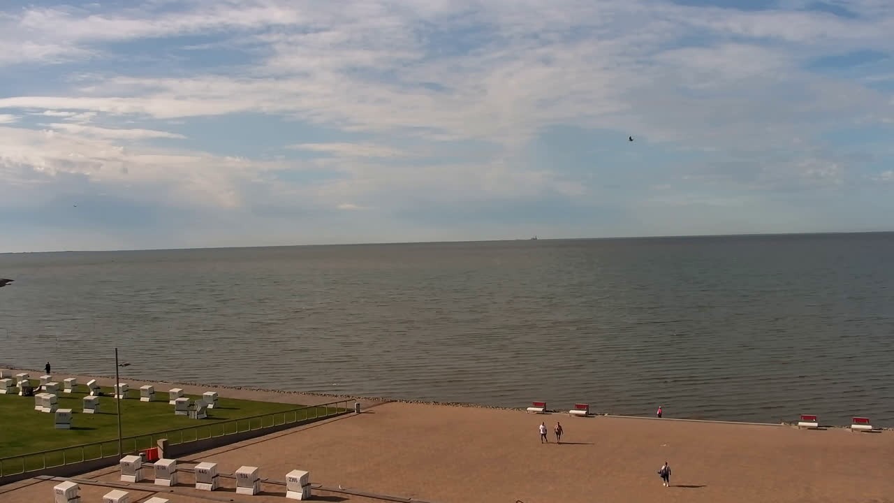 Archiv Foto Webcam Büsumer Strand