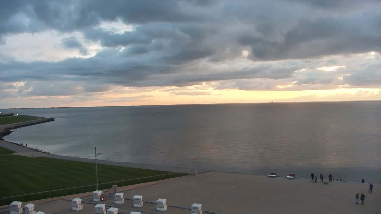 Archiv Foto Webcam Büsumer Strand