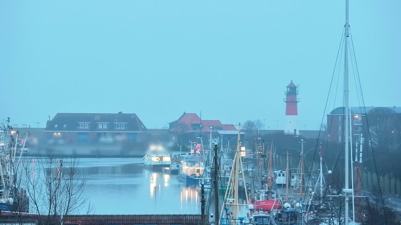 Archiv Foto Webcam Büsum: Museumshafen