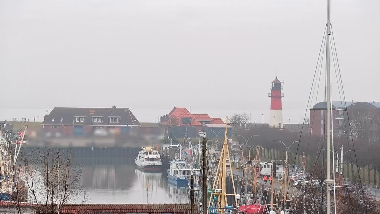Archiv Foto Webcam Büsum: Museumshafen
