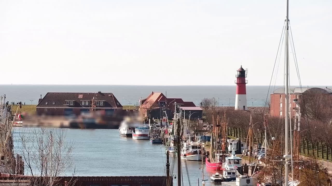 Archiv Foto Webcam Büsum: Museumshafen