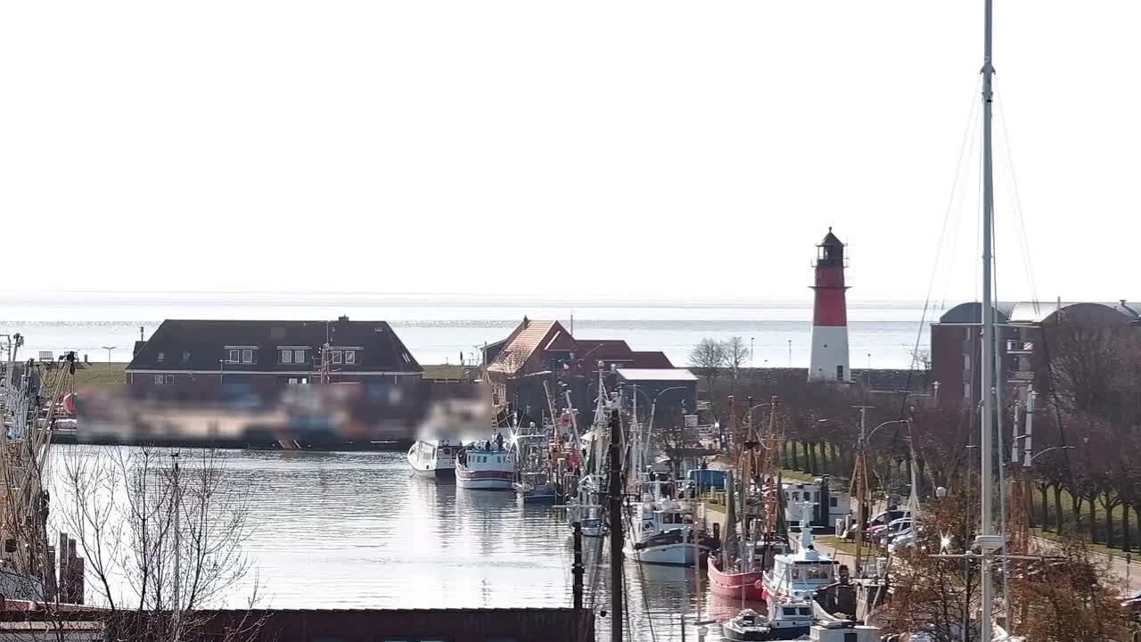 Archiv Foto Webcam Büsum: Museumshafen