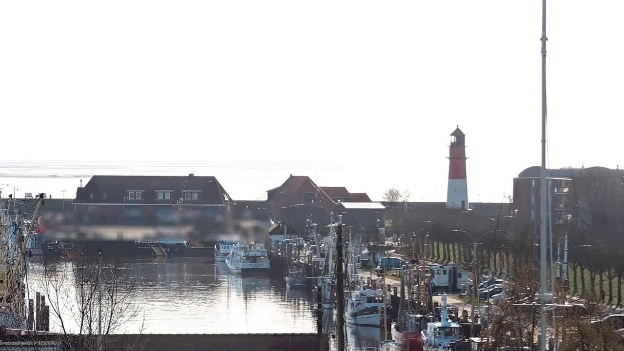 Archived image Webcam Büsum: Museum harbour