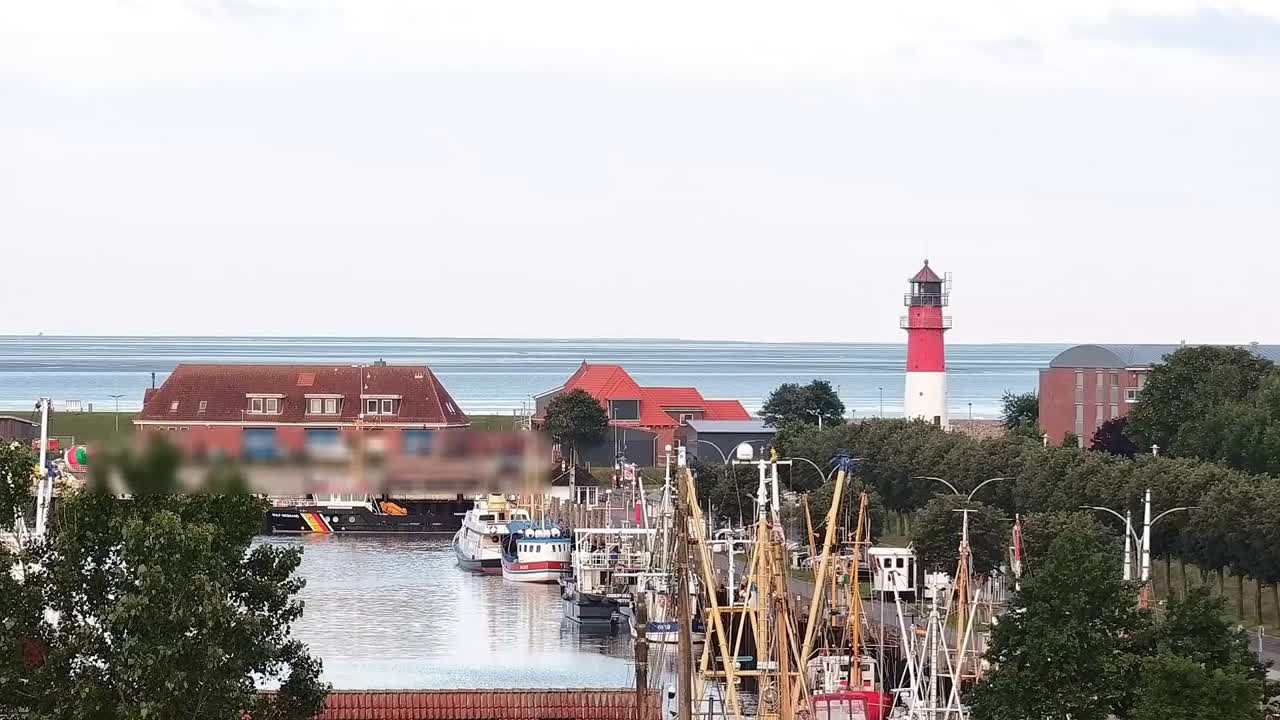 Archiv Foto Webcam Büsum: Museumshafen