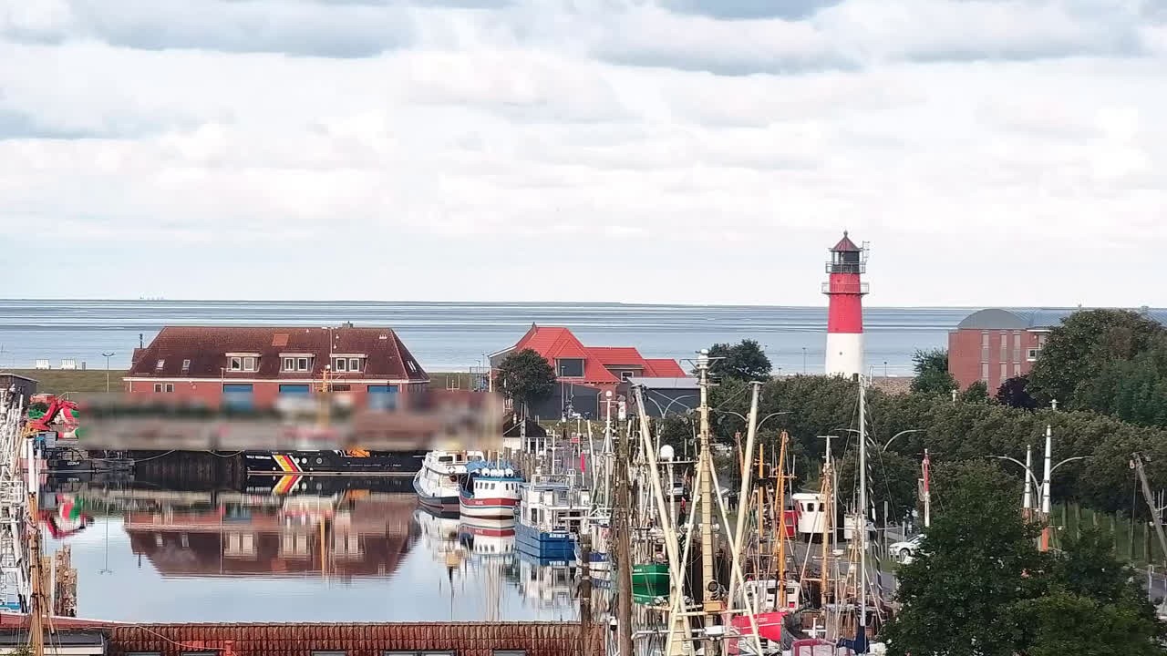 Archiv Foto Webcam Büsum: Museumshafen
