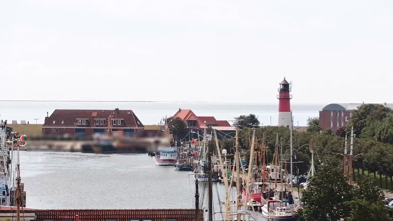 Archiv Foto Webcam Büsum: Museumshafen