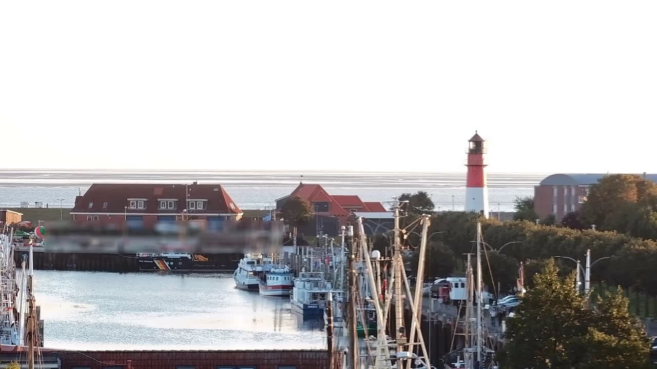Archived image Webcam Büsum: Museum harbour
