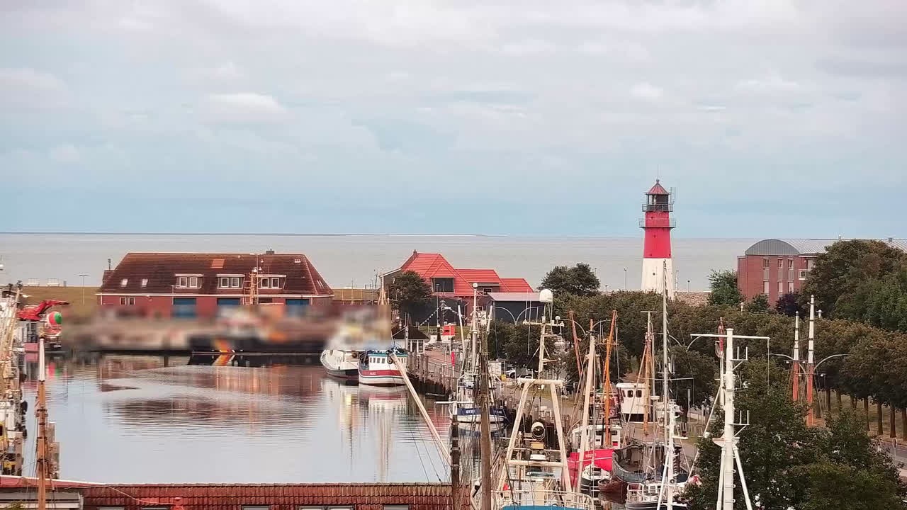 Archiv Foto Webcam Büsum: Museumshafen