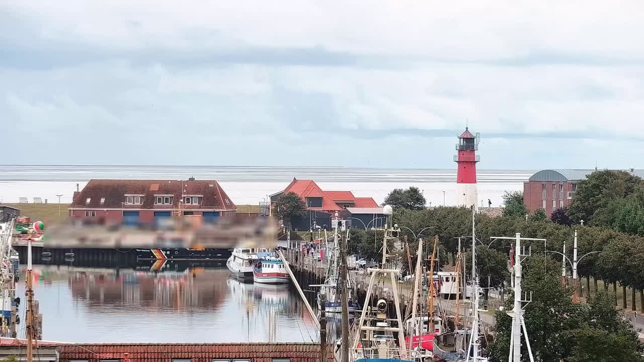 Archiv Foto Webcam Büsum: Museumshafen