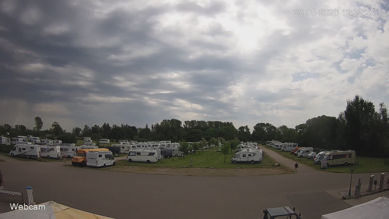 Archiv Foto Webcam Damp: Wohnmobilpark