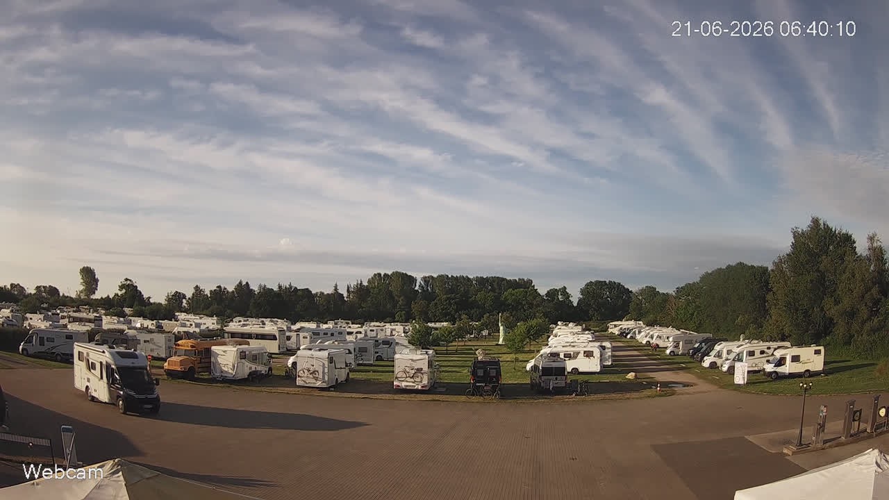 Archiv Foto Webcam Damp: Wohnmobilpark