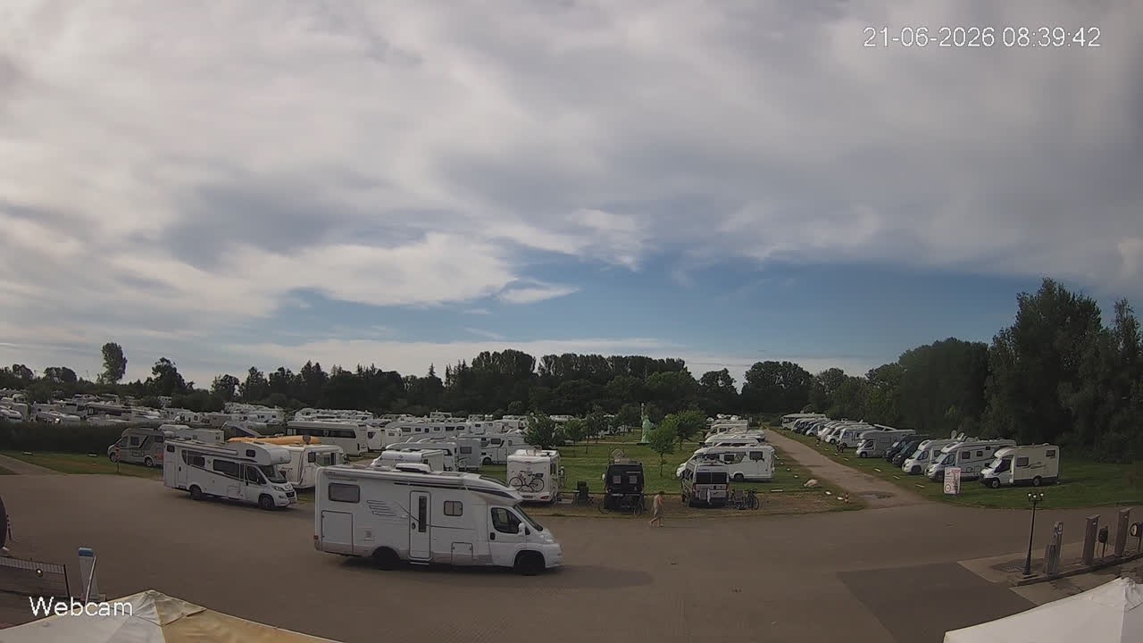 Archiv Foto Webcam Damp: Wohnmobilpark