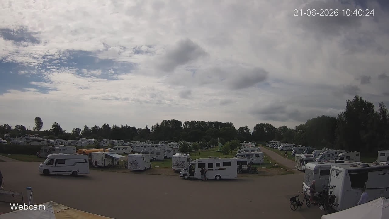 Archiv Foto Webcam Damp: Wohnmobilpark